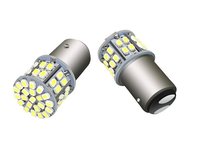 Bec LED cu doua faze 50SMD lumina alba 24V AL-030418-2