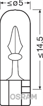 Bec, Lumini Bord; Bec, Lumini Bord; Bec, Lumina Aditionala Frana; Bec, Lumina Aditionala Frana Osram 2741