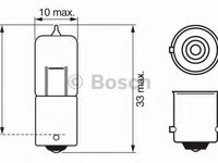 Bec,lumini de stationare BMW 5 limuzina (E39), BMW 5 Touring (E39) - BOSCH 1 987 302 233