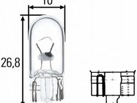 Bec,lumini de stationare MERCEDES-BENZ TOURINO (O 510) (2003 - 2016) HELLA 8GP 003 594-241