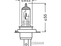 Bec moto 12v hs1 35/35 w original osram UNIVERSAL Universal #6 64185