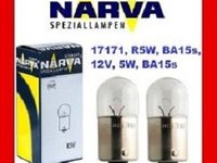 BEC NARVA 12V R5W BA15s 17171 BLISTER