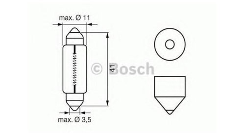 Bec numar Ford TRANSIT CONNECT (P65_, P70_, P