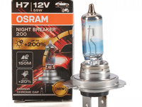 Bec Osram H7 12V 25W Night Breaker 200 PX26d +200% 64210NB200