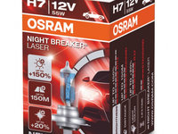 Bec Osram H7 12V 55W Night Breaker Laser Next Gen +150% Up To 150M 64210NL