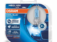 Bec Osram HB3 12V 60W Cool Blue Intense 9005CBI-HCB Set 2 Buc