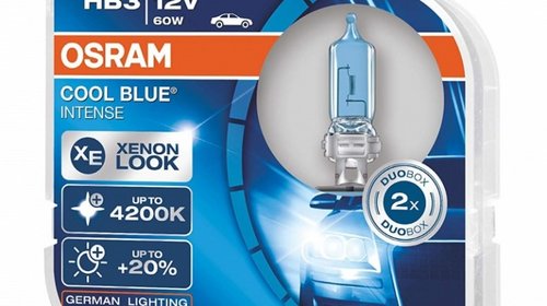 Bec Osram HB3 12V 60W Cool Blue Intense 9005C