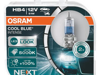 Bec Osram HB4 12V 51W P22D Cool Blue Intense NextGen Set 2 Buc 9006CBN-HCB