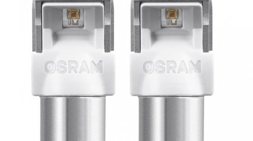 Bec Osram Ledriving PY21W 12V 2W 7557YE-02B Set 2 Buc