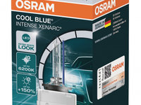 Bec Osram Xenon D1S 85V 35W Xenarc® Cool Blue® Intense (Next Gen) +150% 6200K 66140CBN