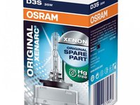 Bec Osram Xenon D3S Original Xenarc 6000K 35W 66340