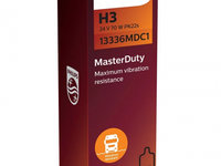 Bec Philips H3 24V 70W PK22s MasterDuty 13336MDC1