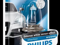 Bec Philips H4 WhiteVision 12V 60/55W 12342WHVB1 piesa NOUA