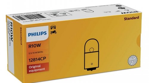 Bec Philips R10W 12V 10W 12814CP