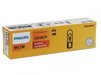 Bec Philips W1.2W 12V 1.2W 12516CP