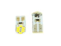 Bec pozitie 8 led SMD lumina rosie 12V (pret/set)