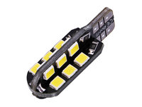 Bec pozitie T10 24 LED 2835 5W CANBUS 12V JSUN01