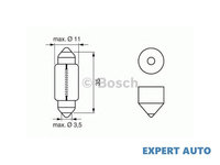 Bec proiector ceata Alfa Romeo 164 (1987-1998) [164] #3 12844