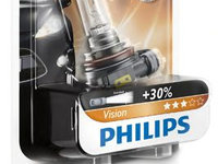 Bec proiector ceata H11 12V/55W +30% VISION PGJ19-2 (BLISTER) - OEM-PHILIPS: 12362PRB1|PH12362PRB1 - W02302476 - LIVRARE DIN STOC in 24 ore!!! - ATENTIE! Acest produs nu este returnabil!