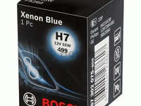 Bec proiector ceata H7 12V/55W PX26D XENON BLUE - OEM-BOSCH: 1987302075|1987302075 - W02602724 - LIVRARE DIN STOC in 24 ore!!! - ATENTIE! Acest produs nu este returnabil!