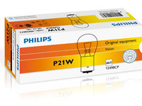 BEC SEMNALIZARE P21W 12V SET 10 buc PHILIPS