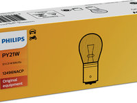 BEC SEMNALIZARE PY21W 12V SET 10 buc PHILIPS