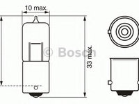 Bec semnalizator 1 987 302 233 BOSCH pentru Bmw Seria 5