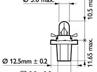 Bec semnalizator 13598CP PHILIPS