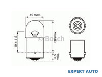 Bec semnalizator Alfa Romeo 155 (1992-1997) [167] #3 12821