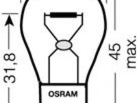 Bec, semnalizator AUDI A3 (8V1) (2012 - 2016) OSRAM 7507