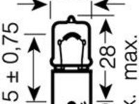 Bec, semnalizator AUDI A3 (8V1) (2012 - 2020) OSRAM 64132