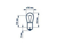 Bec, semnalizator BMW Seria 3 (E46) (1998 - 2005) NARVA 17638 piesa NOUA