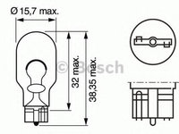 Bec, semnalizator CITROËN C3 I (FC_) (2002 - 2016) BOSCH 1 987 302 205