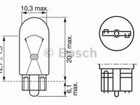 Bec, semnalizator CITROËN XSARA PICASSO (N68) (1999 - 2016) BOSCH 1 987 302 206