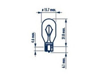 Bec, semnalizator CITROEN BERLINGO (B9) (2008 - 2016) NARVA 17631 piesa NOUA