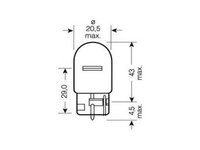 Bec semnalizator Citroen C-Zero (2010->) #3 7505