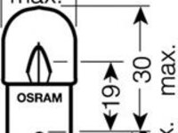 Bec, semnalizator MERCEDES-BENZ ATEGO (1998 - 2004) OSRAM 5627-02B