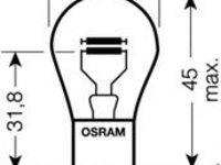 Bec, semnalizator MERCEDES-BENZ ZETROS (2008 - 2016) OSRAM 7537