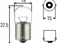 Bec, semnalizator OPEL AGILA (A) (H00) (2000 - 2007) HELLA 8GA 002 071-131