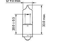 Bec, semnalizator VOLVO S60 II (2010 - 2016) PHILIPS 12146CP piesa NOUA