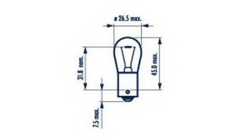 Bec, semnalizator VW CRAFTER 30-50 platou / s