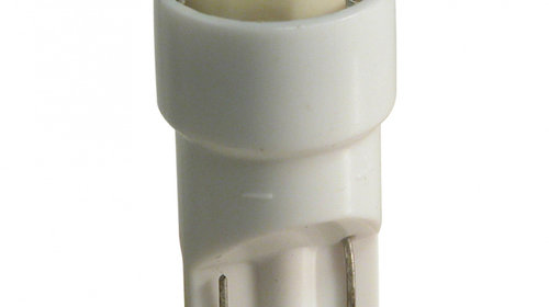 Bec tip LED 12V 1W soclu plastic T10 W2,1X9,5