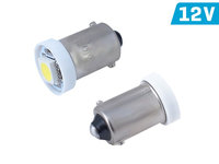 Bec Vision T4w Ba9s 12v 1x 5050 Smd Led, Alb, 2 Buc 58307