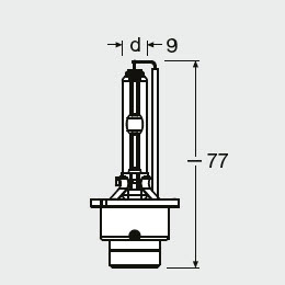 BEC XENON 42V D4S 4150 K XENARC ORIGINAL