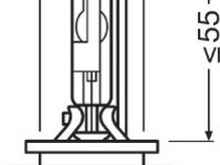 BEC XENON 85V D1R 4100 K XENARC ORIGINAL OSRAM 66150 OSRAM