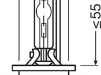 Bec Xenon 85v D1s 4150 K Xenarc Original Osram Ams-osram 66140