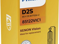 Bec xenon D2S 35W 12V/24V 85V P32D-2 (cutie) PHILIPS 85122VIC1