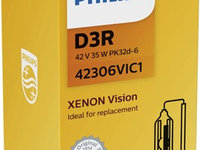 Bec xenon D3R 35W 12V/24V42V VISION PHILIPS 42306VIC1