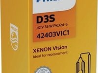 BEC XENON D3S 42V35W VISION AMBALAJ SERVICE PHILIPS