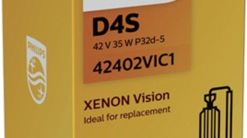 Bec xenon D4S 35W 12V/24V42V VISION PHILIPS 4